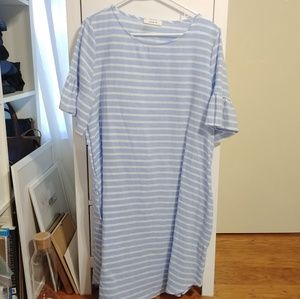 Love In Striped Dress